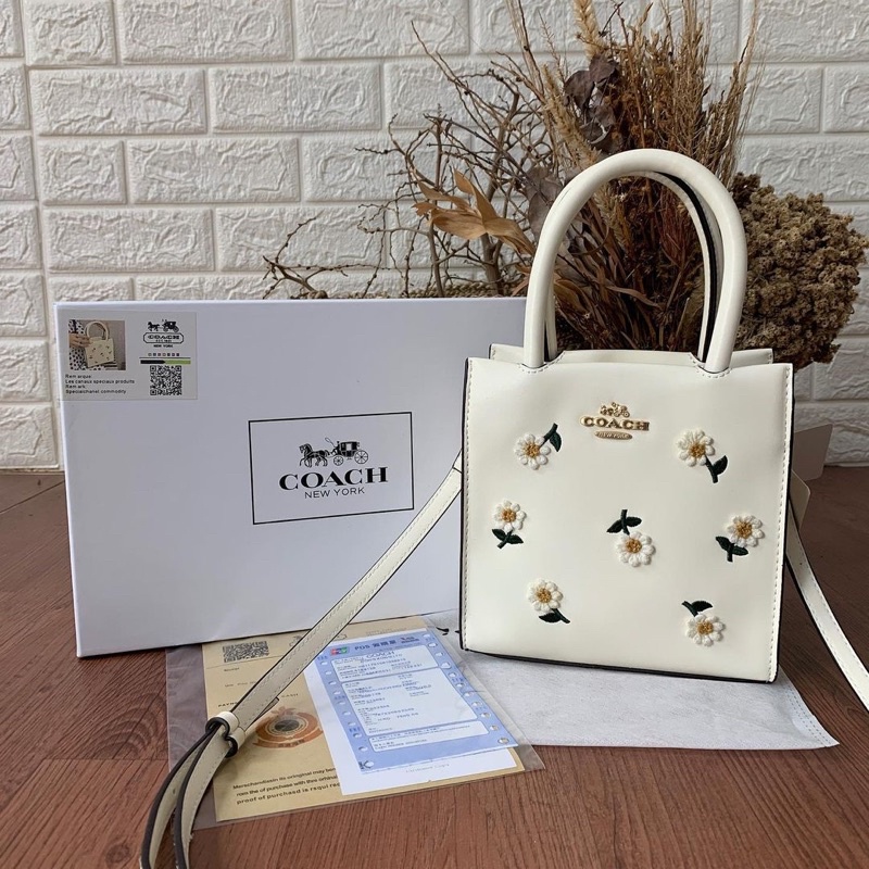 coach cally daisy crossbody