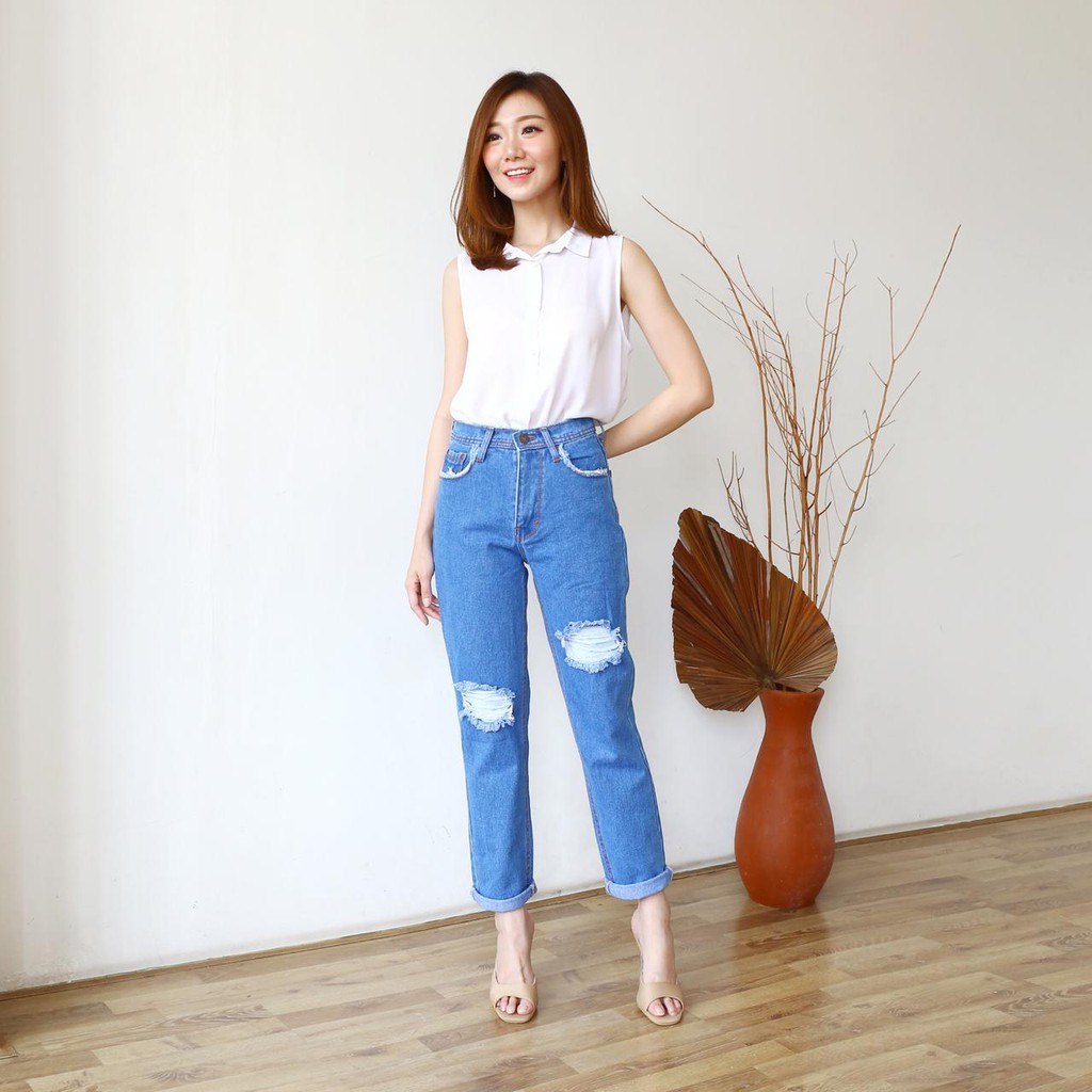 FWR - 27-34 Monna Ripped Jeans Furing