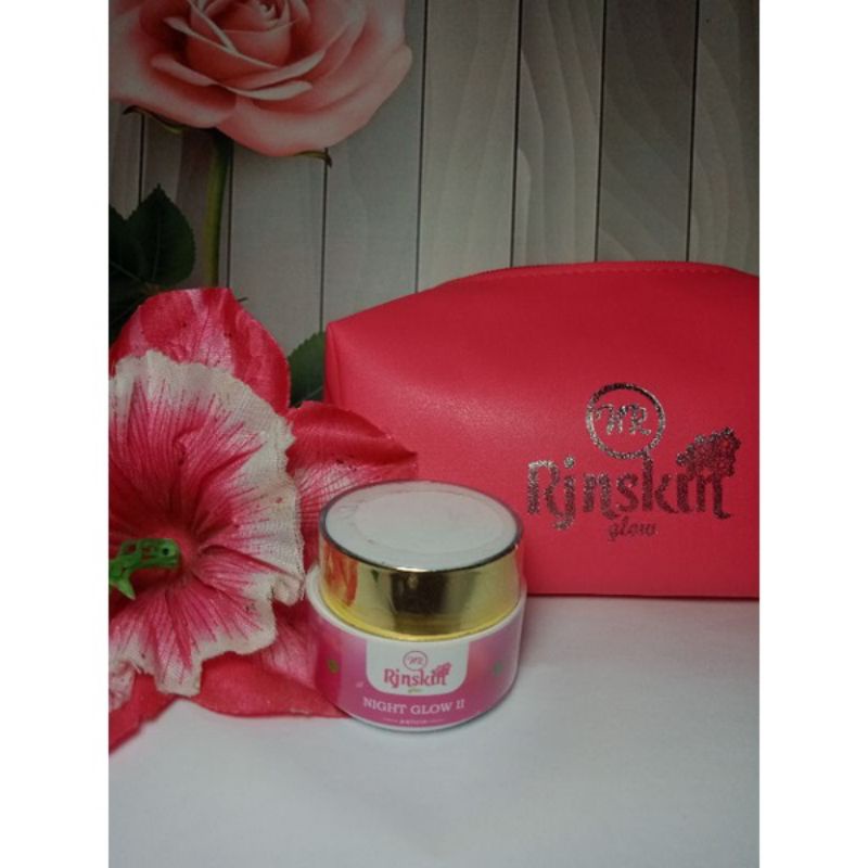 Night Glow II (Cream Malam) Nr Glow Skincare Pemutih Wajah Cepat Memutihkan Wajah