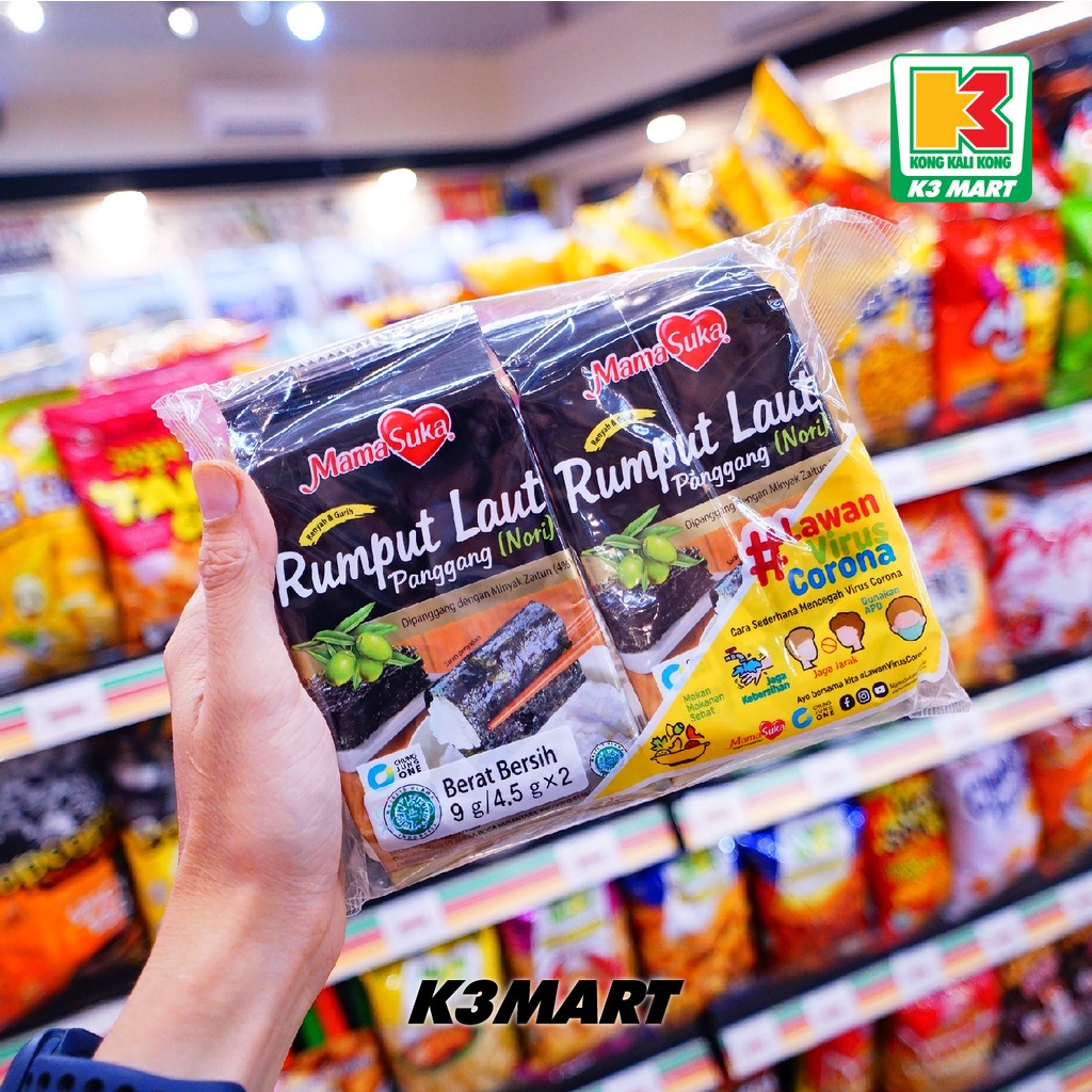 

MamaSuka Seaweed Original [2pcs]