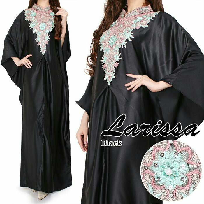 Gamis Kaftan Gamis Ori Gamis Import Bangkok Khalisa By Ayumna  SZ730 Ao Larisa / Payet / / Payet / G