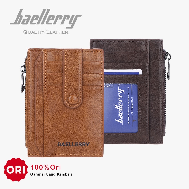 BAELLERRY K9149 Dompet Kartu Pria Wanita Bahan Kulit PU Leather Premium WATCHKITE WKOS