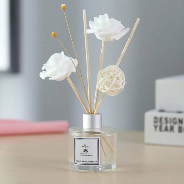 REED DIFFUSER AROMA TERAPI PENGHARUM RUANGAN AROMATHERAPY ESSENTIAL OIL RATTAN STICK PARFUM RUANGAN