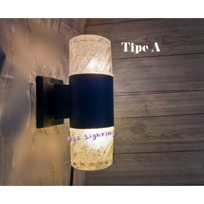 LAMPU DINDING MINIMALIS OUTDOOR