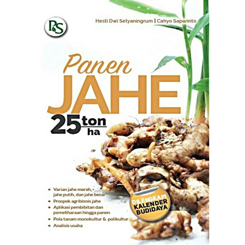 BUKU AGRIBISNIS PANEN JAHE 25 TON/HA