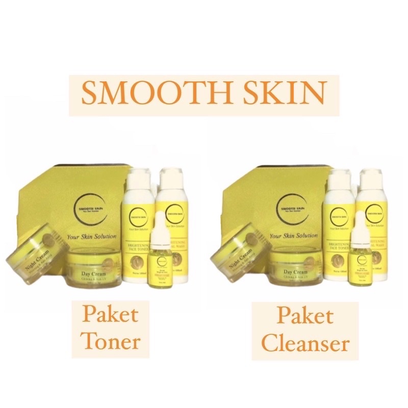 Smoothskin Skincare Paket Wajah/ Smooth Skin Paket Wajah