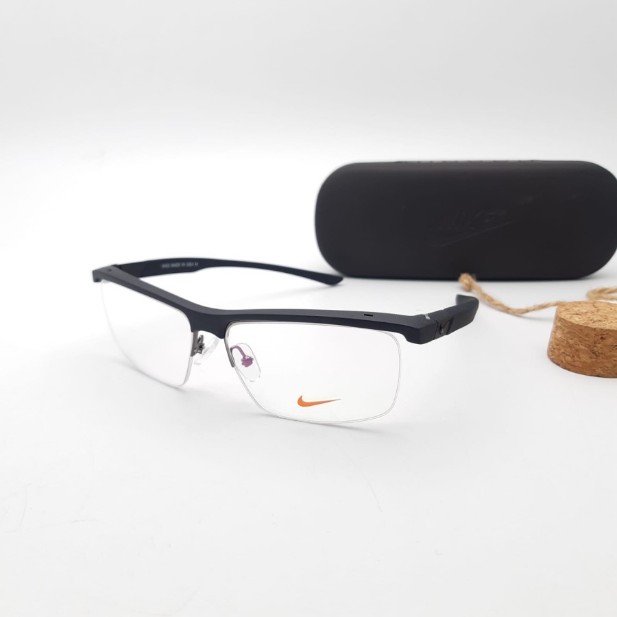 Top Seller Frame Kacamata Sporty Nike 7077 Full Black