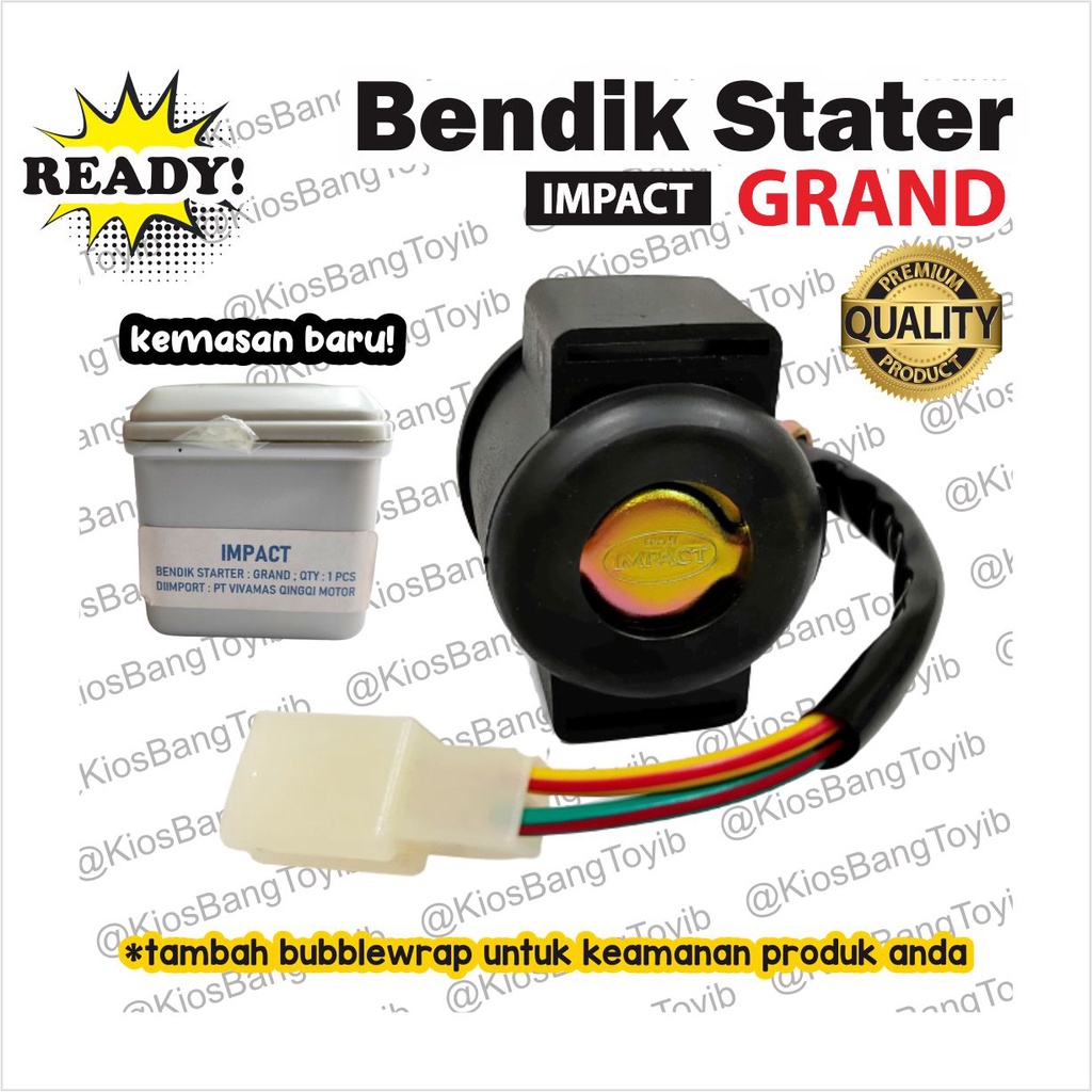 Bendik Switch Stater Starter Grand Prima Supra Legenda Tiger (IMPACT)