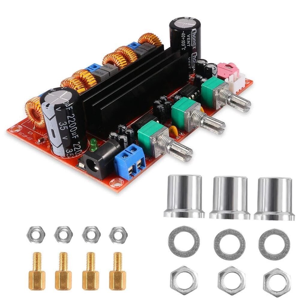 M139 M543 M542 Power Amplifier Kit Amplifier Class D TPA3116D2 2x50W+100W 2x120W Stereo Subwoofer XH-M139 XH-M543