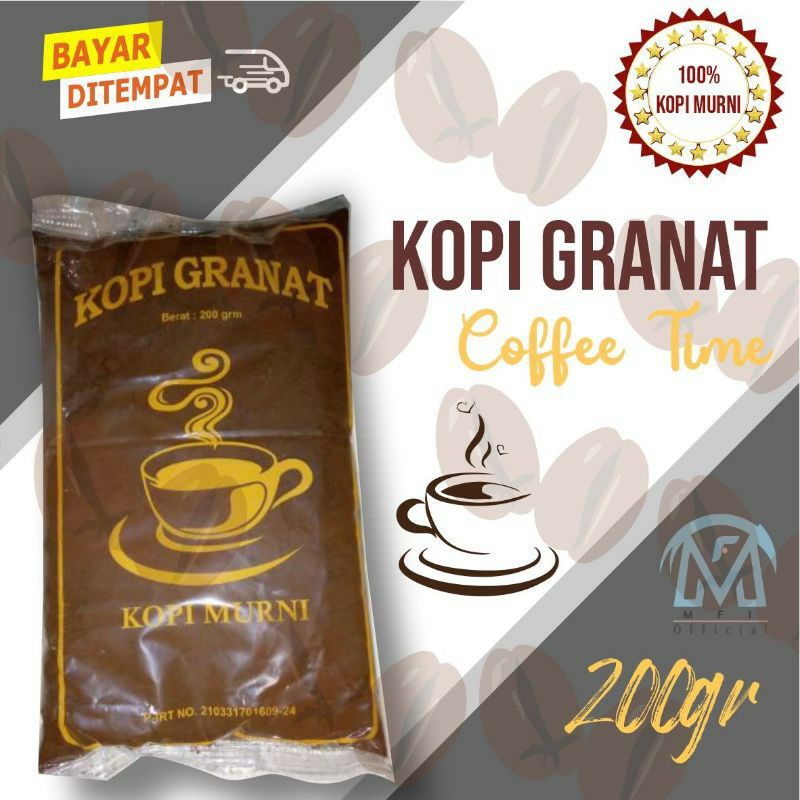 

KOPI GRANAT ASLI SARANG/KOPI LELET GRANAT