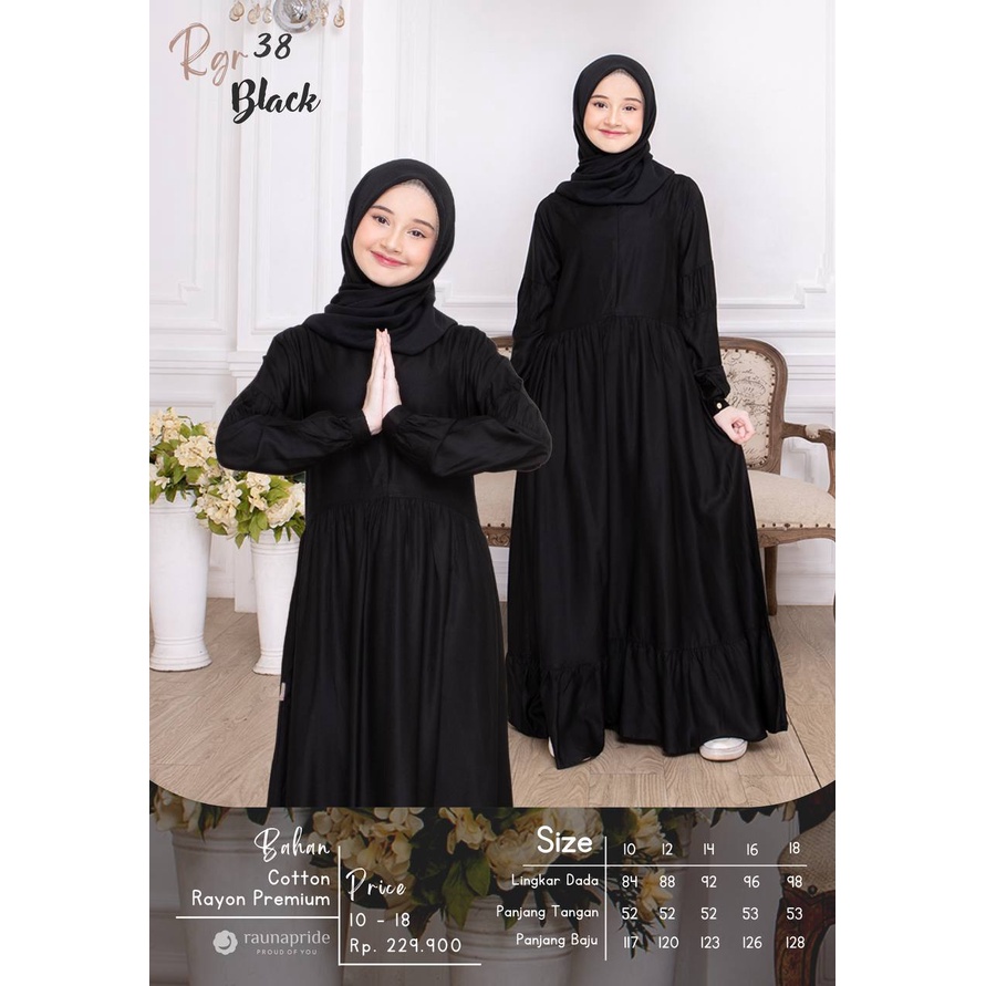 Rauna Gamis Remaja / RGR - 38 / Fashion Muslim