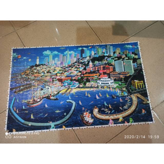 (Preloved) Puzzle Pintoo 1000pcs