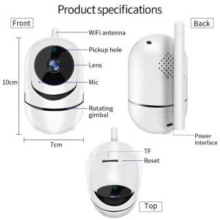 CCTV MURAH ONLINE CANGGIH Bisa Dipantau Dari Luar Kota & Diputar 360° Melalui HP - BISA COD