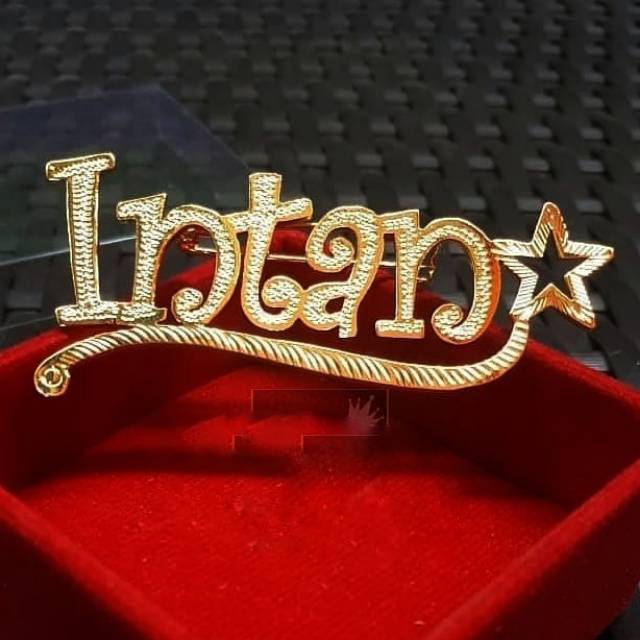 BROS NAMA(PEMBUATAN 1-3) /BROS UKIR NAMA CUSTOM/BROS BISA PESAN NAMA