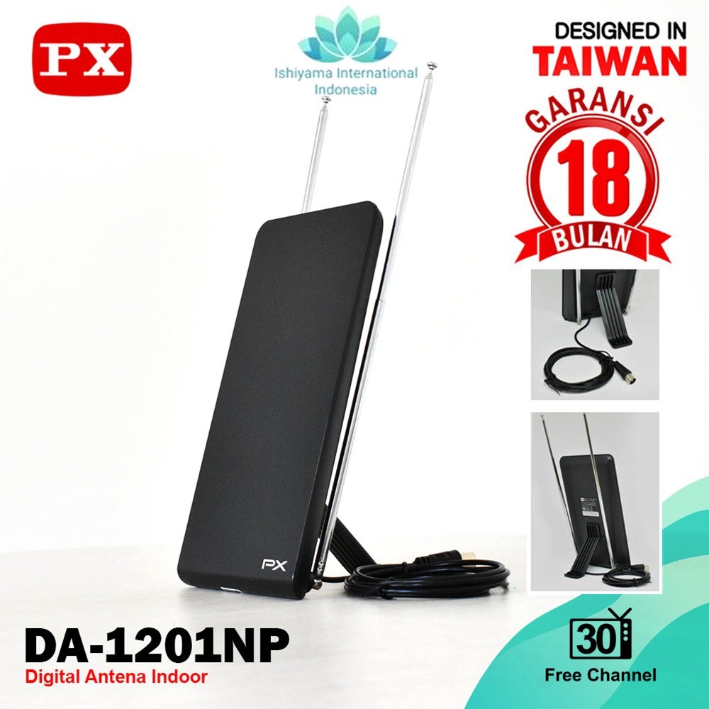 Antena PX DA 1201 NP Antena TV LED digital indoor/outdoor luar/dalam ruangan signal booster murah