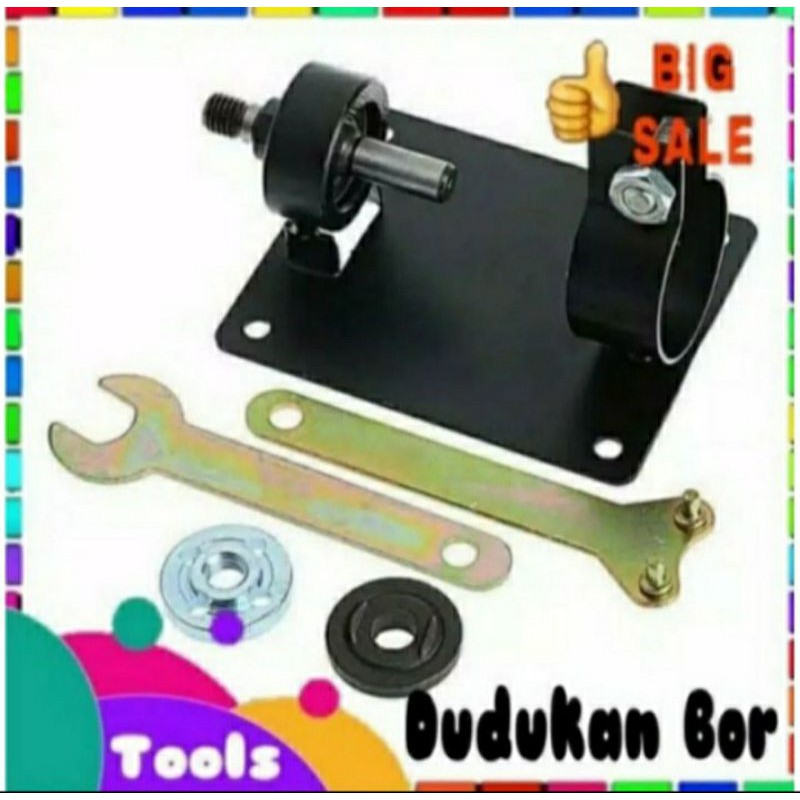 Dudukan bor adaptor stand holder portable circular saw