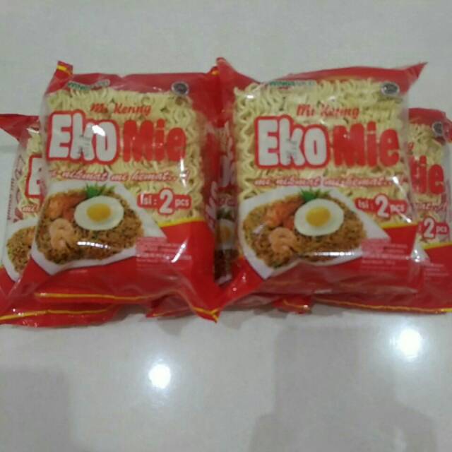 

Eko Mie Kering Instan isi 2pc 120gr Ekomie