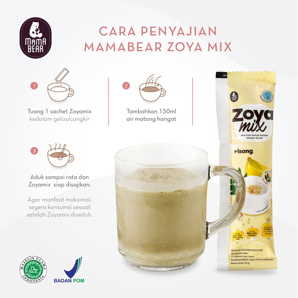 MamaBear Zoya Mix / Soya Mix / Mama Bear ASI Booster Soya