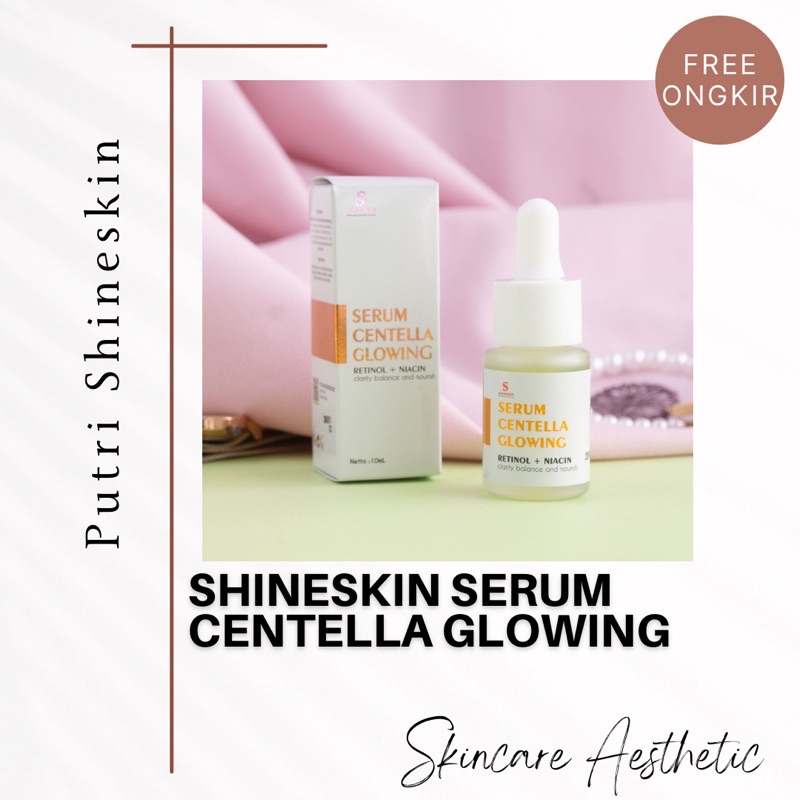 Shineskin Serum Centella Glowing Original