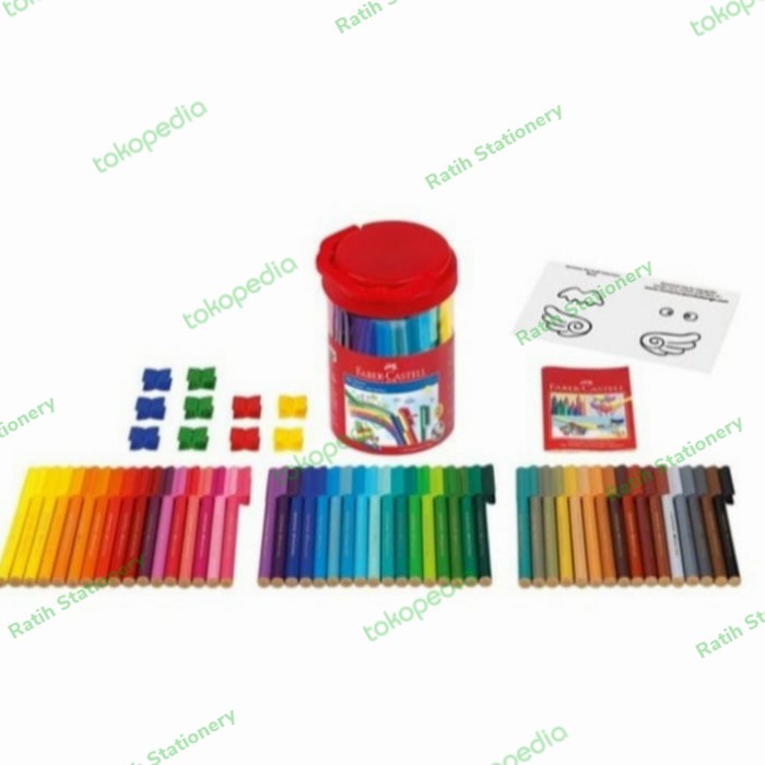 

Spesial Connector Pen 50 Warna Faber Castell Jar / Toples / Spidol Mewarnai Hot Sale