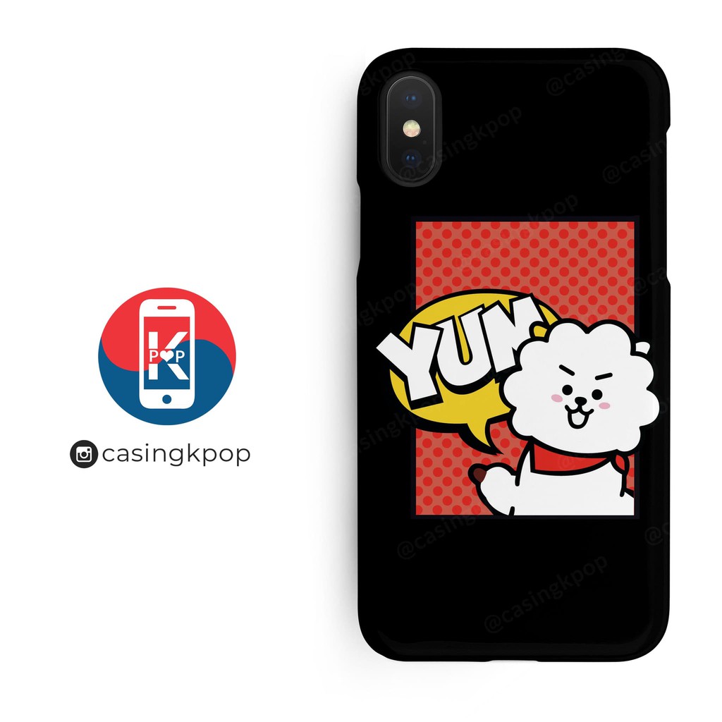 Caseme Casing
 HP HANDPHONE KPOP BT21 RJ YUM