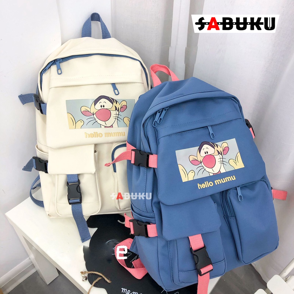 Tas Ransel Anak Perempuan dan Laki laki Tas Sekolah Karakter Backpack SD SMP SMA - 208