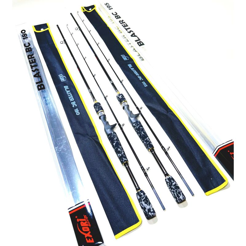 Joran Pancing BC Casting Exori Blaster 180 195 ATASAN CARBON SOLID