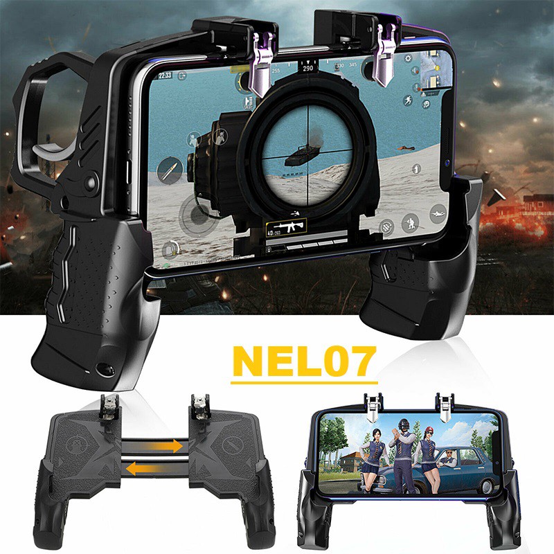 Original K21 for PUBG Mobile Joystick Gamepad L1 R1 Game Controller