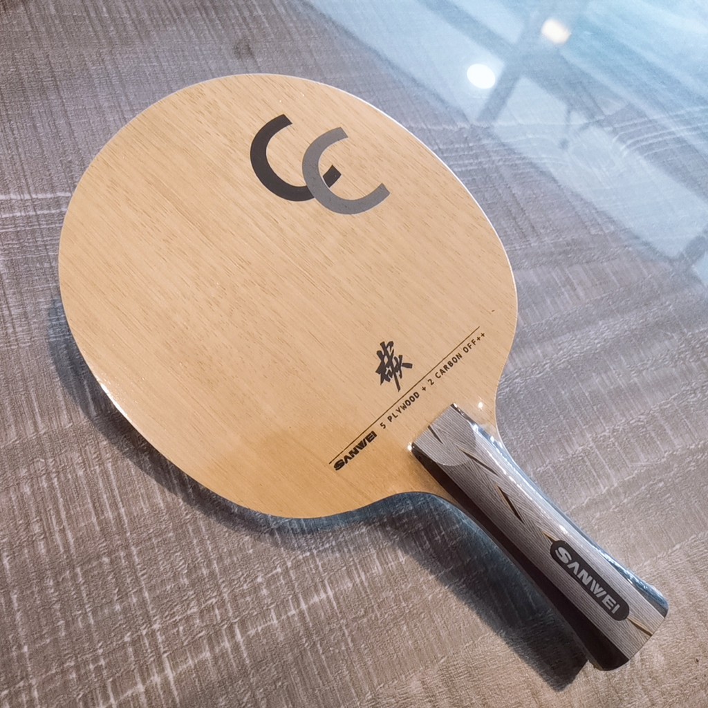 SANWEI CC - FL - Blade Pingpong/Kayu Pingpong/Kayu Tenis Meja Bat Bet