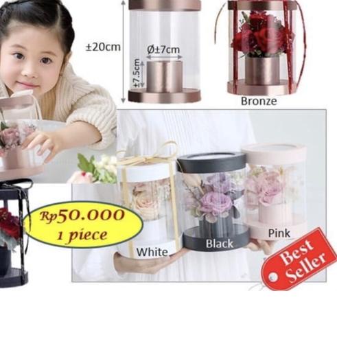 

℮ Mini Opp Round Flower Box - Box Mika / Mica(1437B) ♂