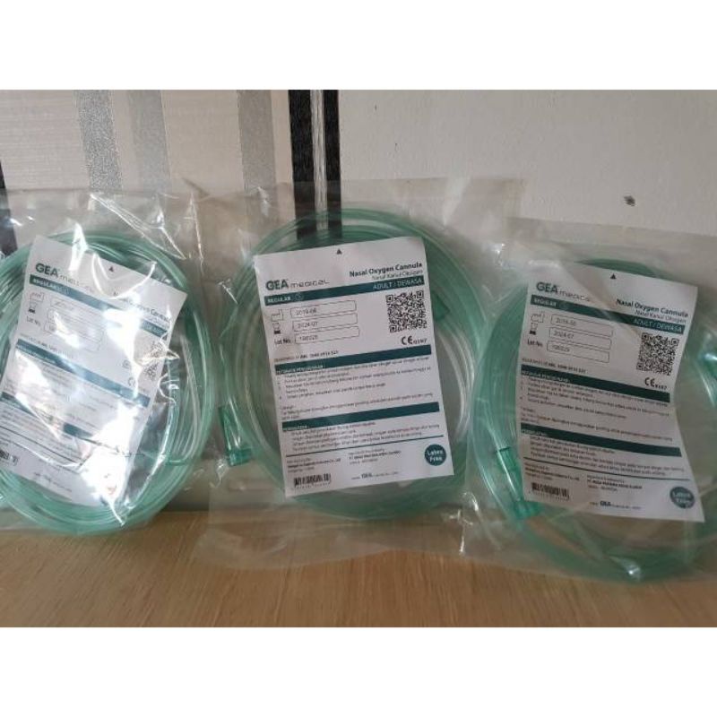 Selang oksigen medis hidung dewasa dan anak
