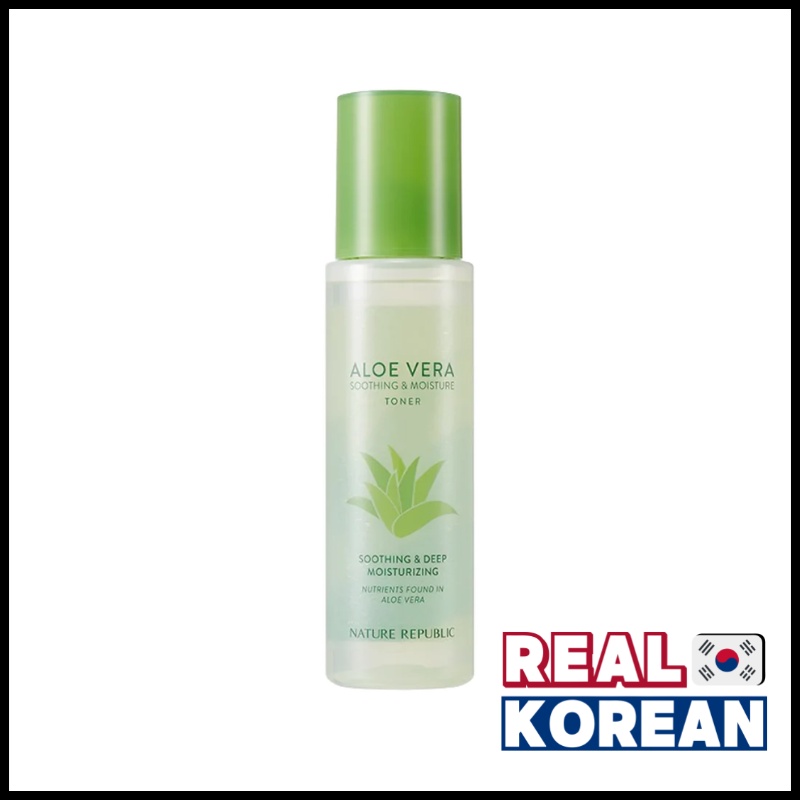 Nature Republic Soothing &amp; Moisture Aloe Vera 90% Toner 160ml