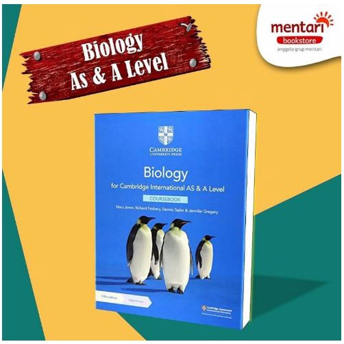 Cambridge International AS & A Level Biology with Digital Access (2 Years) // Buku Biology SMA