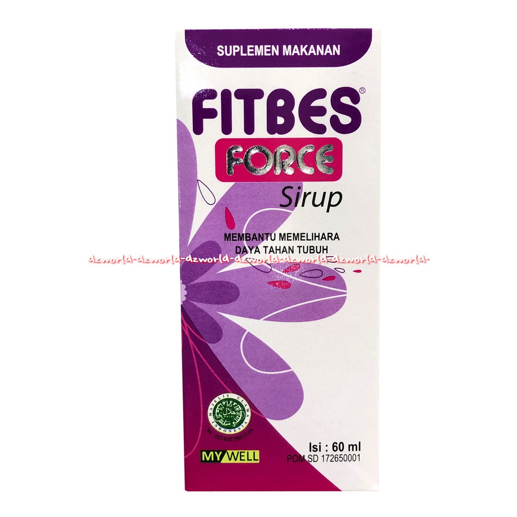 Fitbes Force 60ml Sirup Vitamin Memelihara Daya Tahan Tubuh Sirup Cair Vit Imun Fit Bes