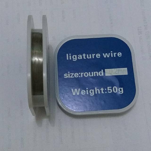 Kawat ligature wire 0.20mm - 0.25mm