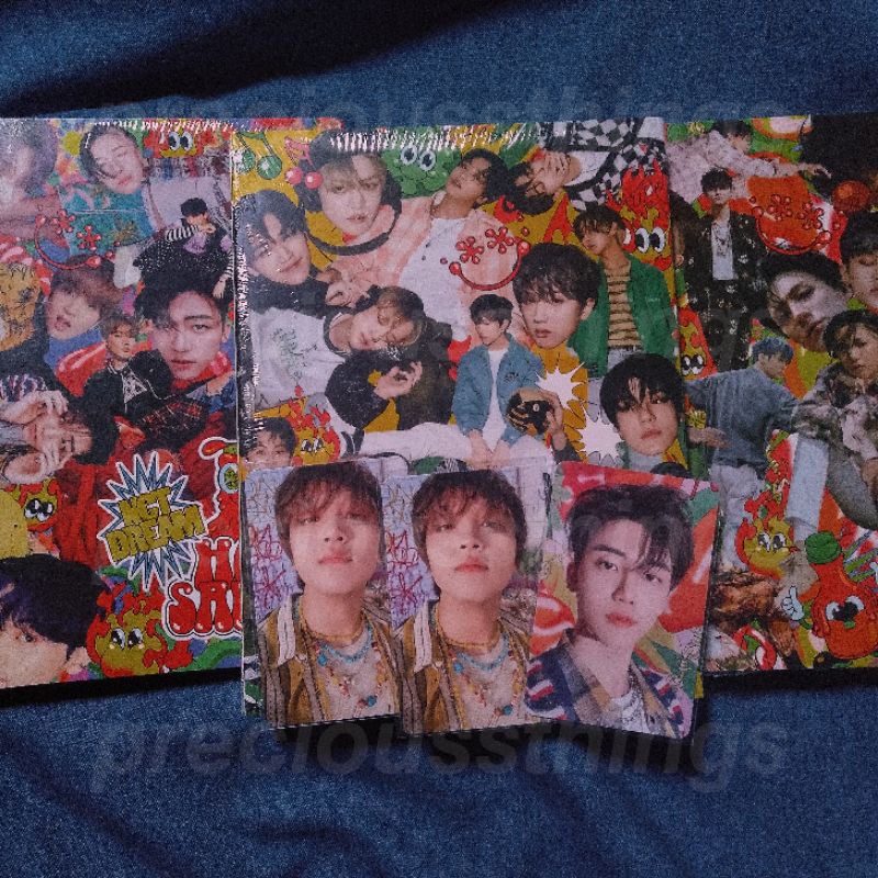 ALBUM SEALED HOT SAUCE CRAZY BORING CHILLING SGS HAECHAN JAEMIN SMGLOBAL SHOP