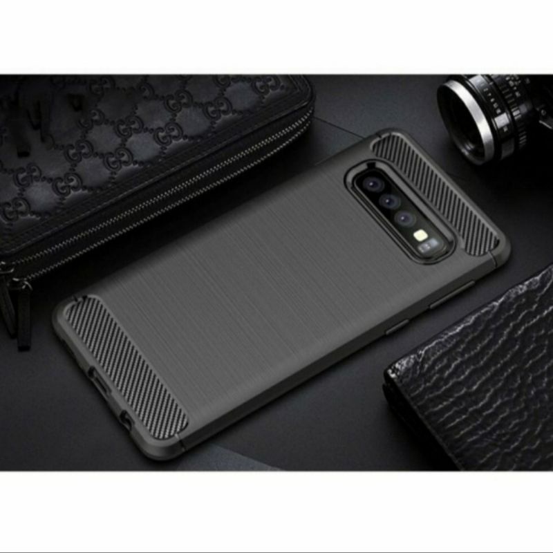 Samsung S10 S10 Plus soft case silikon carbon