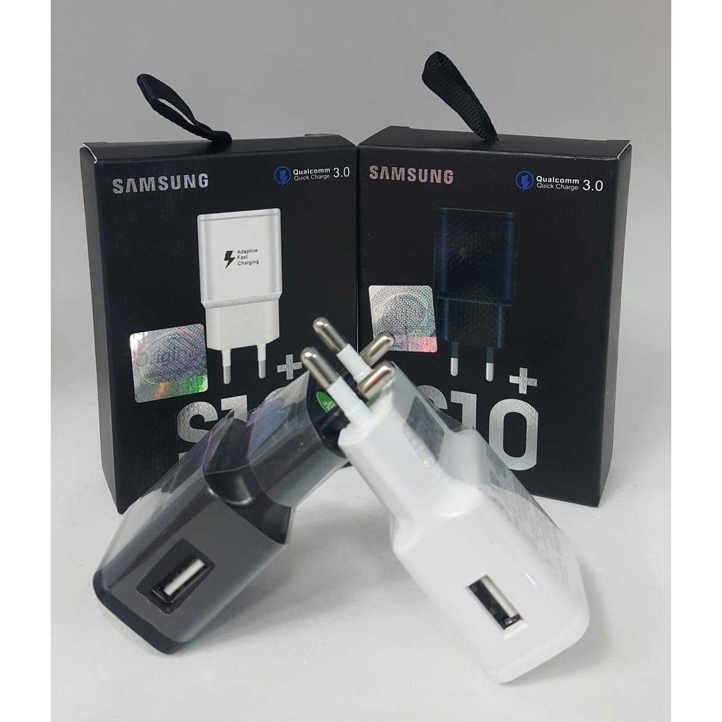 TRAVEL ADAPTOR SAMSUNG S10+ BATOK CHARGER SAMSUNG S10 PLUS FAST CHARGING