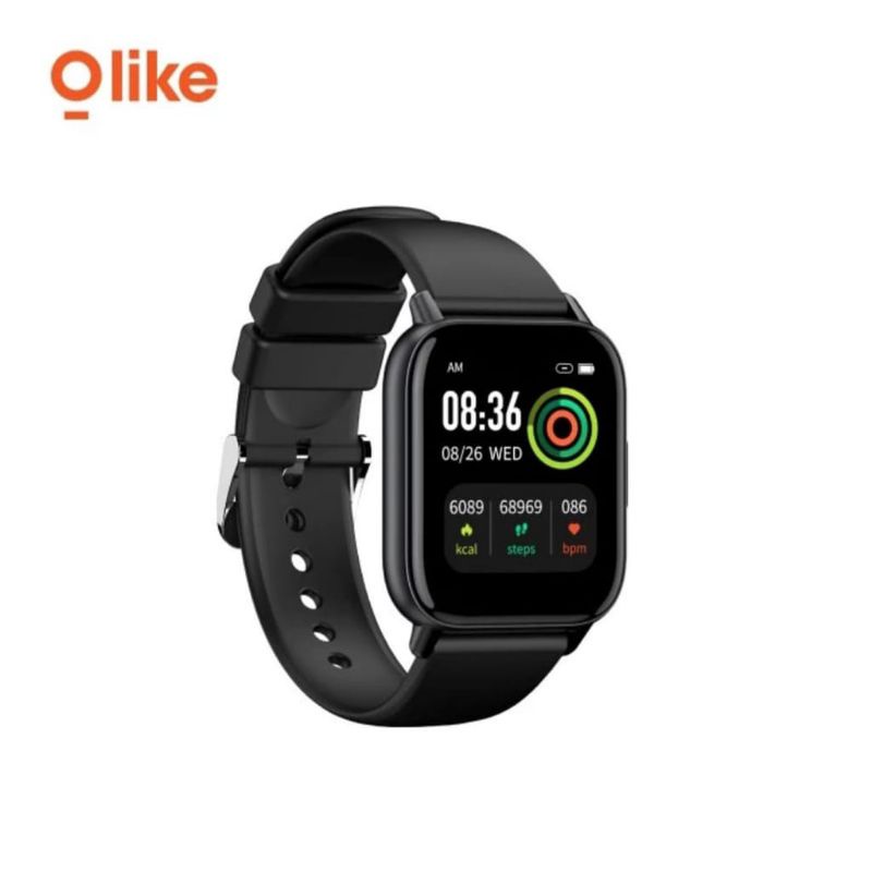 Olike Smartwatch Horizon HD Full  Touch Screen Real Time temperature IP67 20 Days Stand By Time W12