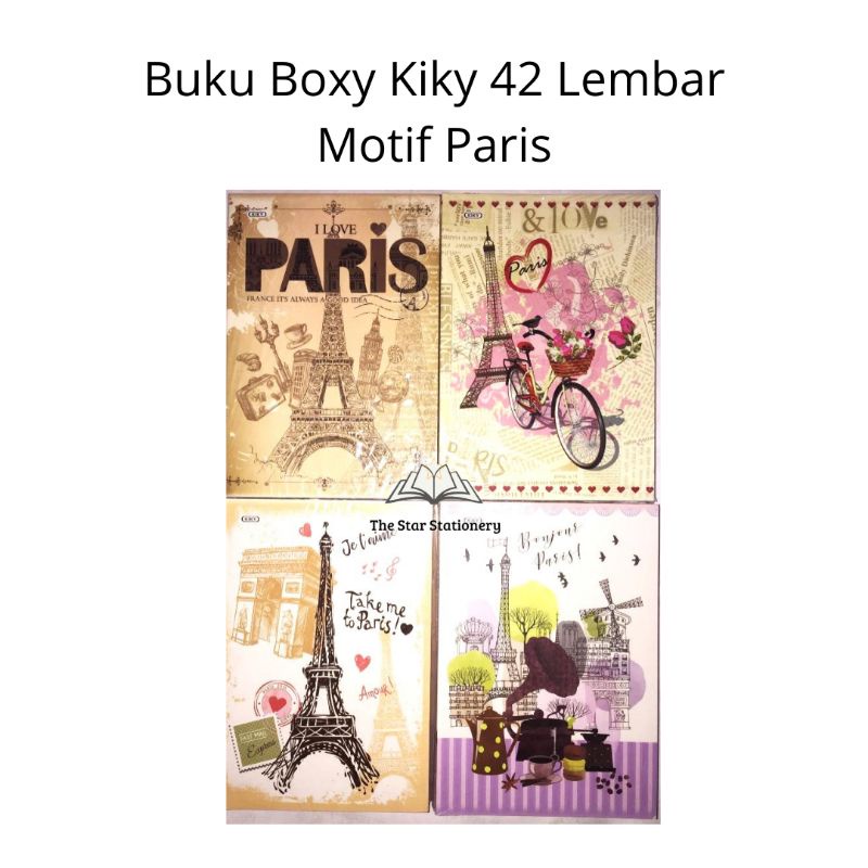 

Buku Boxy Kiky 42 Lembar Garis Polos ( 1 Pack isi 10 Pcs)