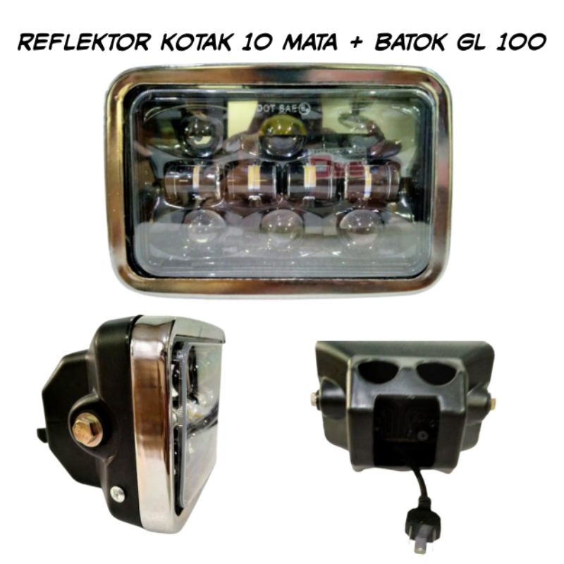 LAMPU DAYMAKER KOTAK 1SET BATOK PNP GL/RX