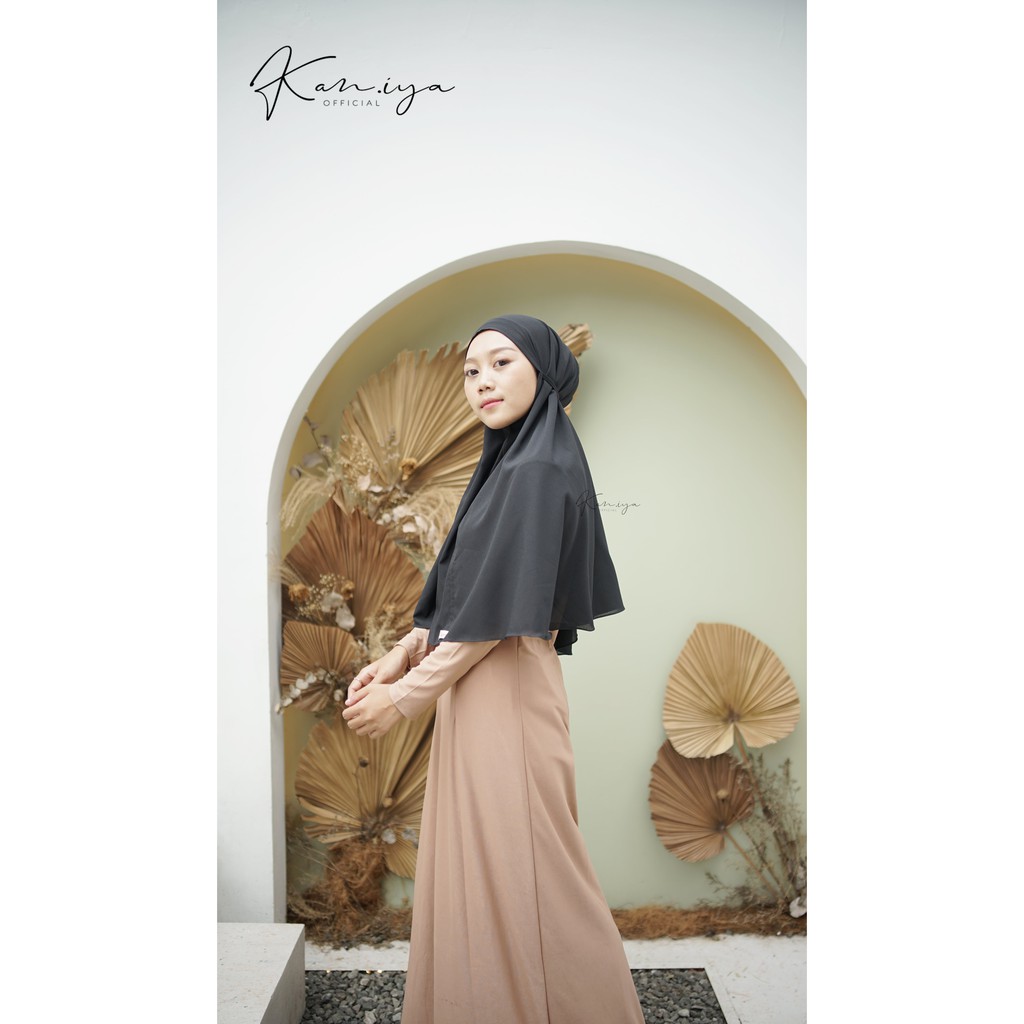 Hijab Bergo Maryam Tali Diamond Premium | Size M By Kaniya