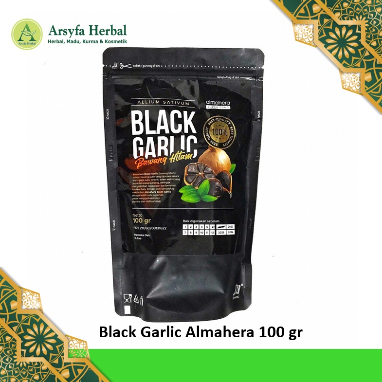 

Black Garlic Bawang Hitam Almahera 100 gr