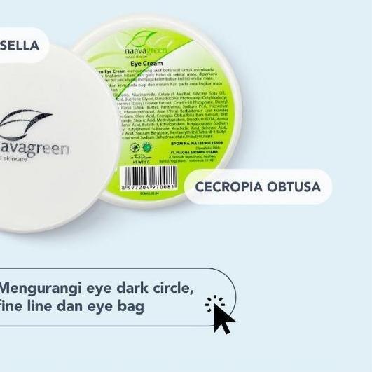 ✸ [ORI100%] NG-EDC - NAAVAGREEN KRIM MATA - EYE CREAM - EYE DARK CIRCLE ✾