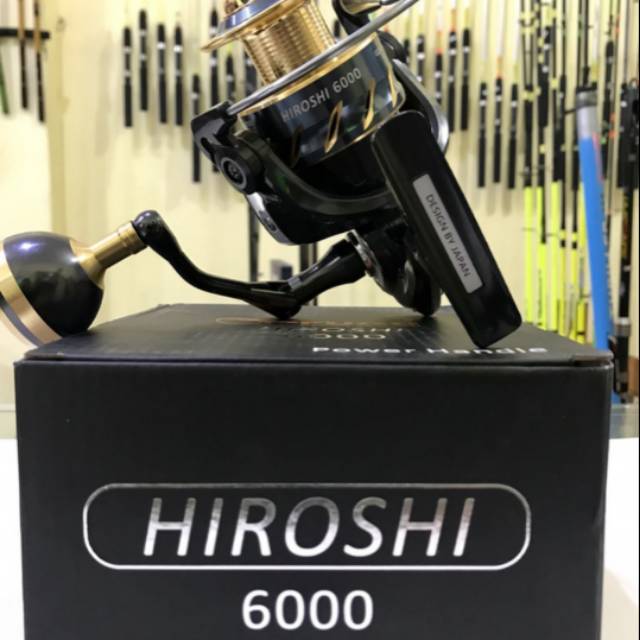 Reel Fugu Hiroshi 6000 power handel knob