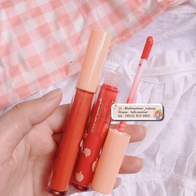 [ORI THAILAND] I Man Of Noble Peach Sweet Matte Lipgloss