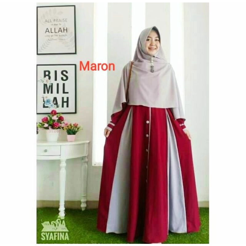 Gamis syar'i syafina