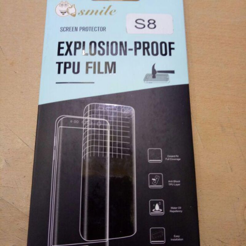 Antigores TPU SAMSUNG S10PLUS S10 S9PLUS S9 S8PLUS S8 S7EDGE S6EDGE screenguard explosion full cover