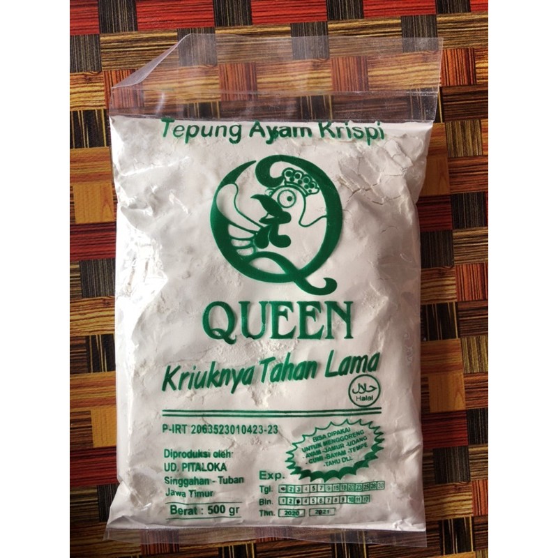 

Tepung Ayam Krispi Queen (Kriuknya Tahan Lama)