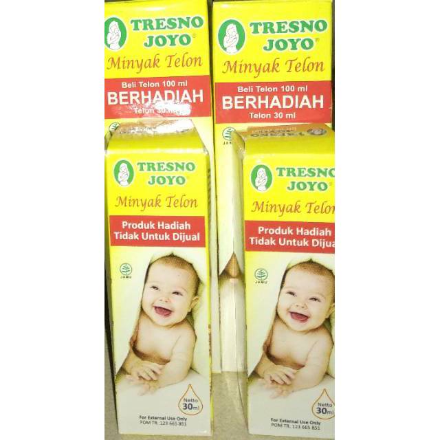 Minyak Telon Tresno Joyo 100mL Berhadiah 30mL